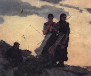 Winslow Homer The Wreck of the Iron Crown Spain oil painting artist